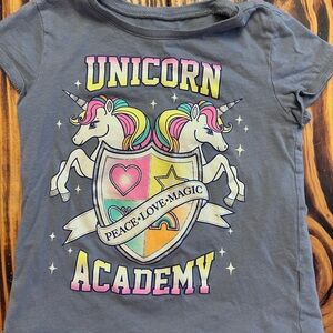 Place Gray Short Sleeve Unicorn Tee